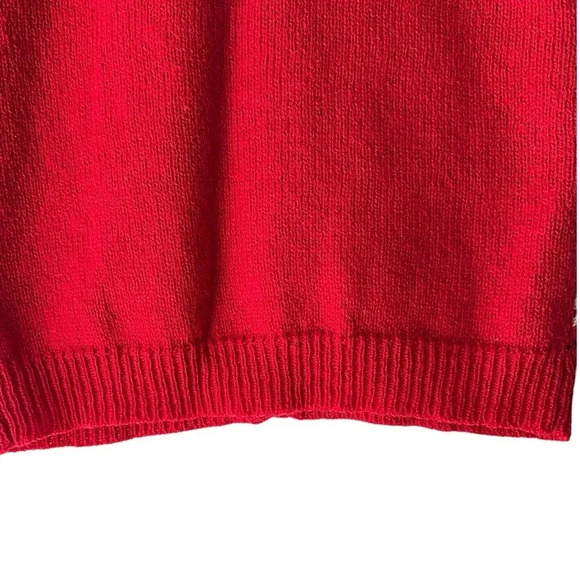 THE EAGLE’S EYE VINTAGE SHETLAND WOOL NOVELTY TEDDY BEAR VEST LIKE NEW | MEDIUM - Picture 8 of 12